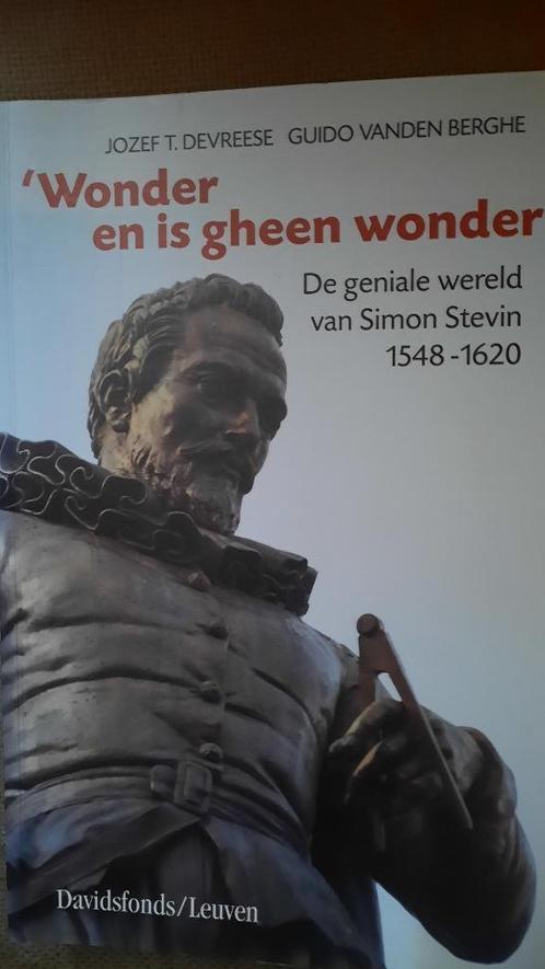 Wonder en is gheen wonder-De geniale wereld van Simon Stevin, Livres, Science, Enlèvement ou Envoi