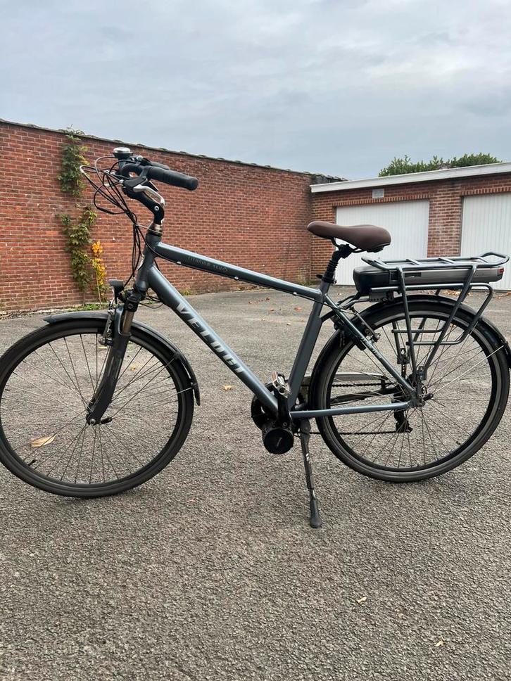 Elektrische heren fiets velloci met bafang middenmotor, Fietsen en Brommers, Elektrische fietsen, Zo goed als nieuw, Ophalen