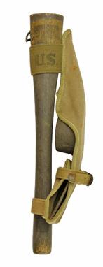 WW2 US army M-1910 houweel 1944, Verzenden, Landmacht, Overige typen