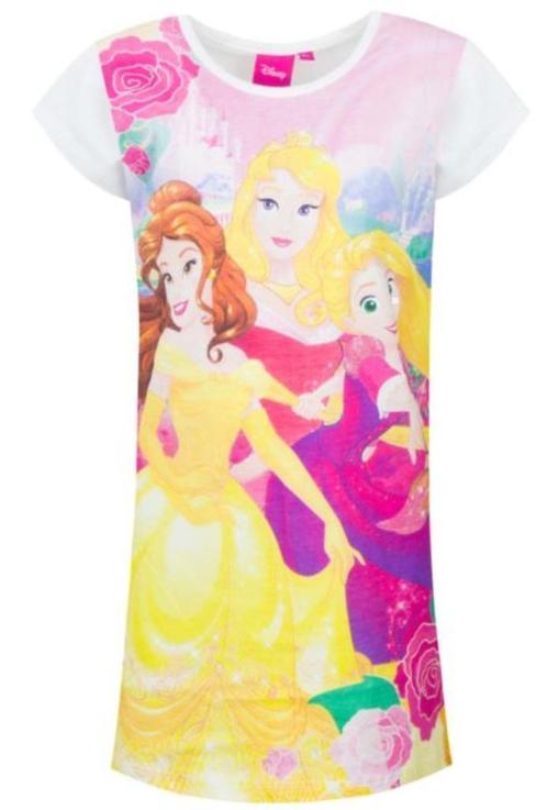 Disney Princess Nachthemd - Wit - Maat 98, Kinderen en Baby's, Kinderkleding | Maat 98, Nieuw, Meisje, Nacht- of Onderkleding