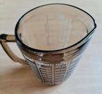 Glazen maatbeker 1/2 L, Ophalen of Verzenden, Zo goed als nieuw