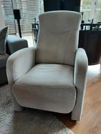 Relaxzetel in stof, Huis en Inrichting, Fauteuils, Ophalen, Gebruikt, Stof