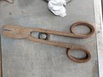 Antieke, smeedijzeren schaar,, Antiek en Kunst, Antiek | Gereedschap en Instrumenten, Ophalen of Verzenden