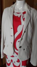 Magnifique veste Marc Cain 36 blanche en parfait état, Enlèvement ou Envoi, Taille 36 (S), Comme neuf, Blanc