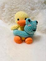 Gele eend met kikkerband, Kinderen en Baby's, Speelgoed | Knuffels en Pluche, Ophalen of Verzenden, Nieuw, Eend