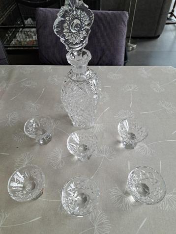 Kristallen servies - Genuine LEAD CRYSTAL beschikbaar voor biedingen