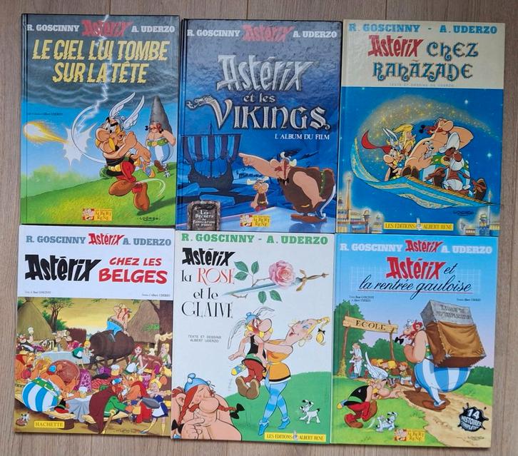collection de bd ASTERIX de uderzo et goscinny eo, Livres, BD, Comme neuf, Plusieurs BD, Enlèvement ou Envoi