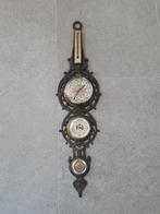 Banjo weerstation in metaal (90cm) - barometer, hygrometer, Ophalen, Gebruikt