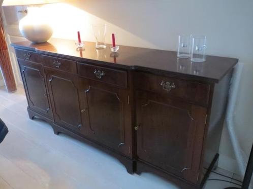 Buffet en acajou – très bon état, Huis en Inrichting, Kasten | Buffetkasten, Gebruikt, Minder dan 100 cm, 200 cm of meer, 50 tot 75 cm