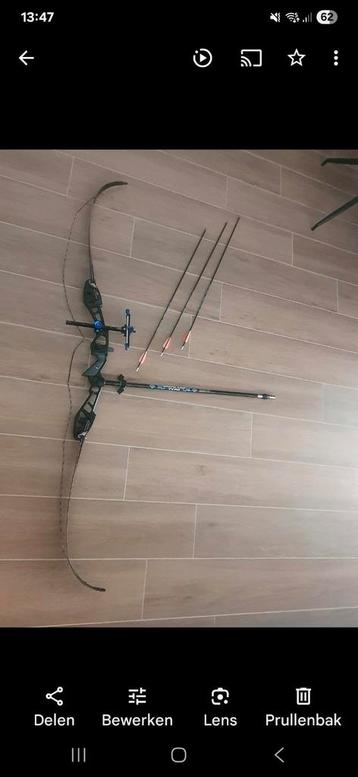 Recurveboog RH, Enlèvement, Comme neuf, Arc recurve