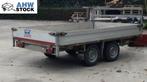 plateau aanhangwagen - 2.7t, Auto diversen, Aanhangers en Bagagewagens, Ophalen, Gebruikt