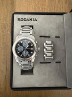 Rodania horloge kwarts, Handtassen en Accessoires, Horloges | Heren, Staal, Gebruikt, Staal, Polshorloge