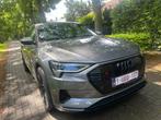 AUDI E-TRON 55 Quattro S-line, Auto's, Audi, Automaat, Zwart, Zwart, Elektrisch