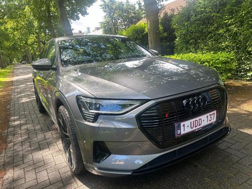 AUDI E-TRON 55 Quattro S-line, Auto's, Audi, Particulier, e-tron, 360° camera, 4x4, ABS, Achteruitrijcamera, Adaptieve lichten