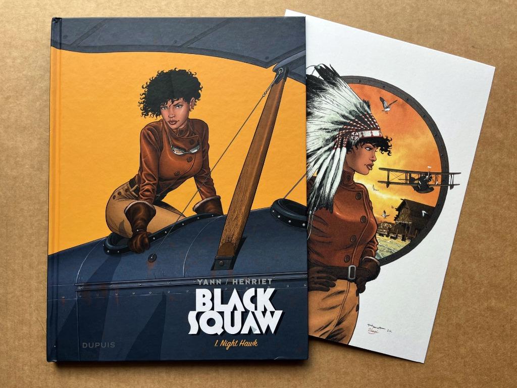 Black Squaw T1+ XL - Night Hawk - EO2020 - Dupuis, Boeken, Stripverhalen, Verzenden
