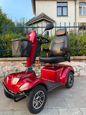 Scootmobiel Vermeiren Carpo 2 voiturette électrique état neu, Divers, Enlèvement ou Envoi, Pliant, Comme neuf, Fauteuil roulant électrique
