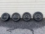 ATS Streetrallye zwarte velgen montage in 225/45R17, Auto-onderdelen, Gebruikt, Banden en Velgen, 17 inch, All Season