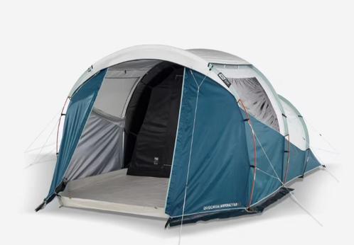 Quechua Tent 4 Personen, Caravans en Kamperen, Tenten, tot en met 4, Zo goed als nieuw, Ophalen