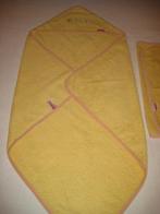 Babycape met eendjes + dito handdoek (geel), Kinderen en Baby's, Gebruikt, Ophalen of Verzenden, Jongetje of Meisje, Badponcho