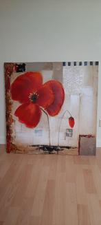 schilderij op doek perfecte staat, Ophalen, Zo goed als nieuw, Schilderij, 75 tot 100 cm