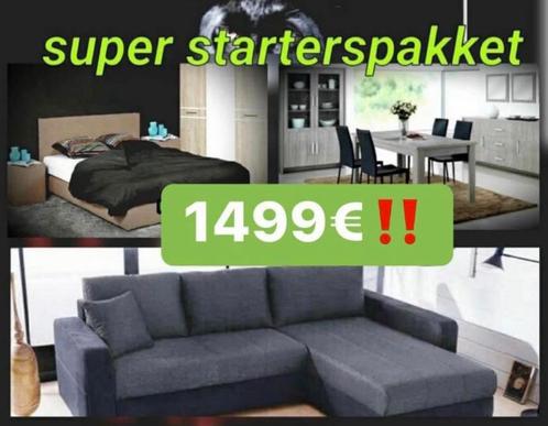 Starterpakket promotie!!, Huis en Inrichting, Complete inboedels, Ophalen