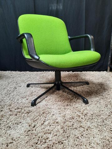 Charles Pollock Comforto  swivel chair 1970 3x