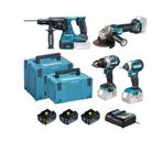 Makita Combopack LXT DLX4183T3JDHP489Z, Ophalen of Verzenden, Nieuw