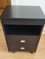 table de chevet 45x35x60 2 tiroirs, Ophalen, Gebruikt, Minder dan 45 cm, 55 tot 70 cm