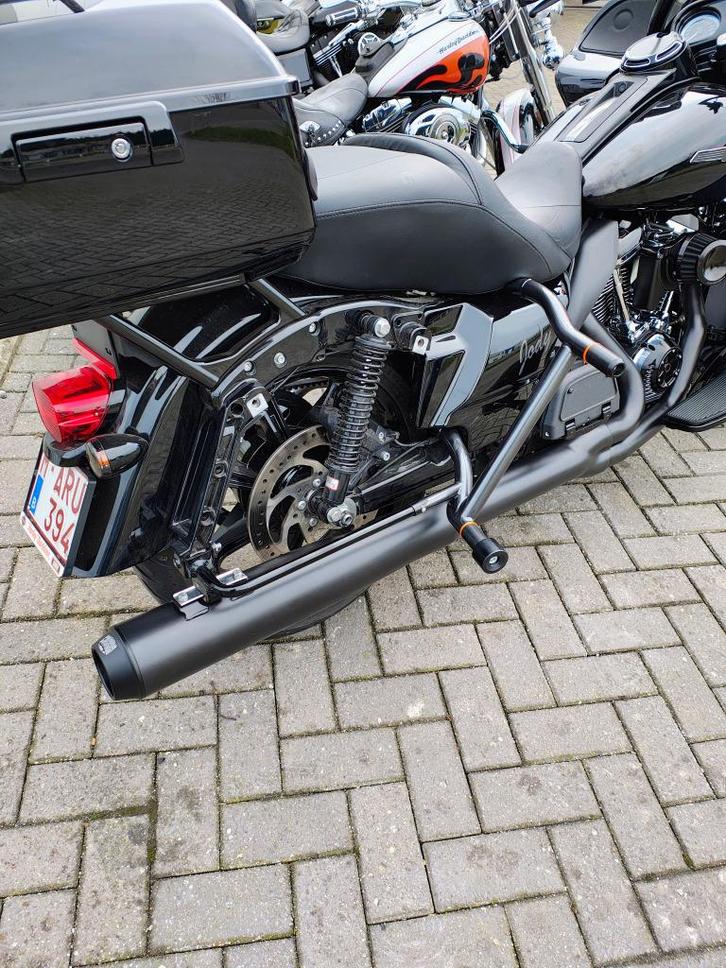 Cobra El Diablo 2-in-1 zwart toeruitlaatsysteem, Motoren, Onderdelen | Harley-Davidson, Gebruikt, Ophalen