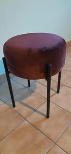 Krukje bordeaux fluweel, Huis en Inrichting, Ophalen, Zo goed als nieuw, Overige materialen