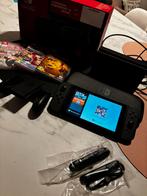 Nintendo switch - black + games, Games en Spelcomputers, Met games, Met 2 controllers, Ophalen of Verzenden, Zo goed als nieuw
