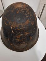 Un casque hollandais sans décoration intérieure., Collections, Armée de terre, Enlèvement ou Envoi, Casque ou Béret