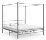 hemelbed in witte lak!, Huis en Inrichting, Slaapkamer | Bedden, Ophalen, Wit, 200 cm, Metaal