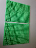 2 groene bouwplaten, Comme neuf, Lego, Enlèvement ou Envoi