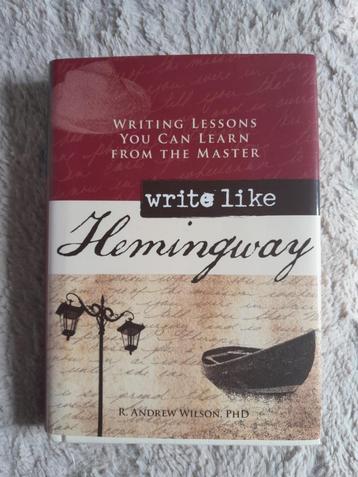 Write like Hemingway beschikbaar voor biedingen
