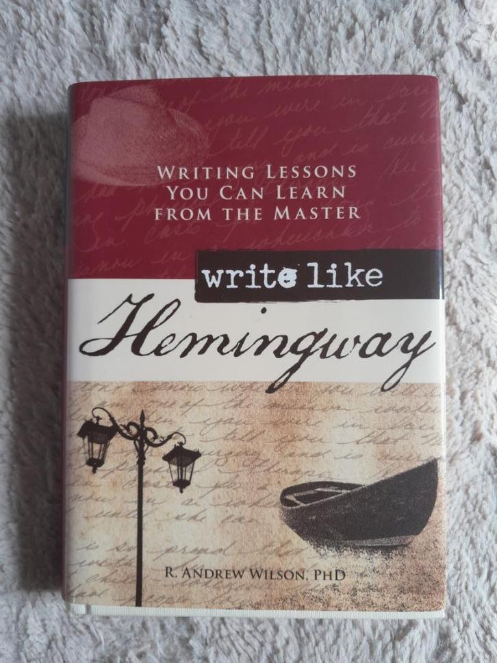 Write like Hemingway, Livres, Littérature, Comme neuf, Amérique, Enlèvement ou Envoi