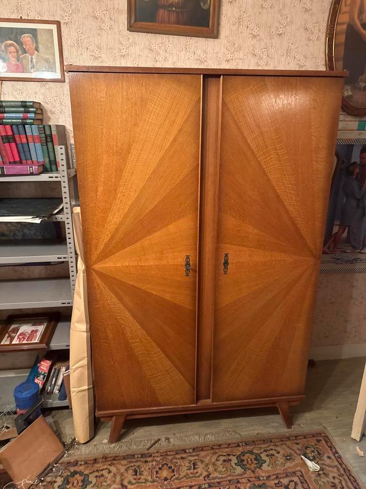 Prachtige Art-Deco kast – jaren 30 – origineel fineer, Antiek en Kunst, Antiek | Meubels | Kasten, Ophalen