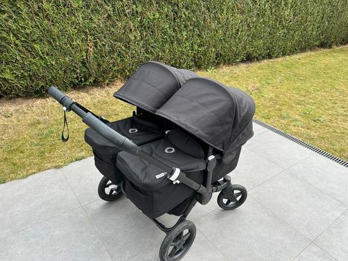 Bugaboo donkey 3 duo, Kinderen en Baby's, Buggy's, Gebruikt, Overige merken, Duomodel, Regenhoes, Zonnekap, Ophalen