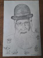 Dessin à la plume - Les Schtroumpfs - 1978, Collections, Schtroumpfs, Enlèvement ou Envoi