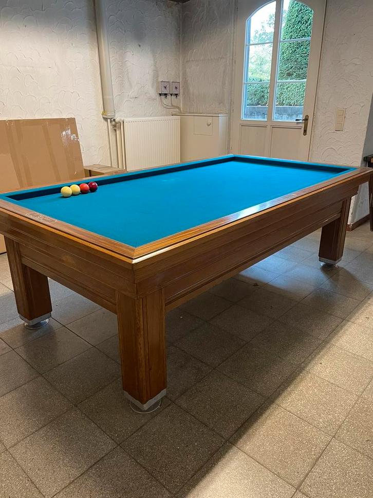 Driebandtafel / carambolebiljart, Sport en Fitness, Biljarten en Poolen, Nieuw, Ophalen