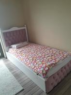 Lit fille princesse avec rangement, Kinderen en Baby's, Kinderkamer | Bedden, Ophalen, Zo goed als nieuw, Matras
