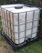 IBC container / Regenton 1000 liter, Tuin en Terras, Regentonnen, Ophalen, Kunststof, Gebruikt, Met kraantje