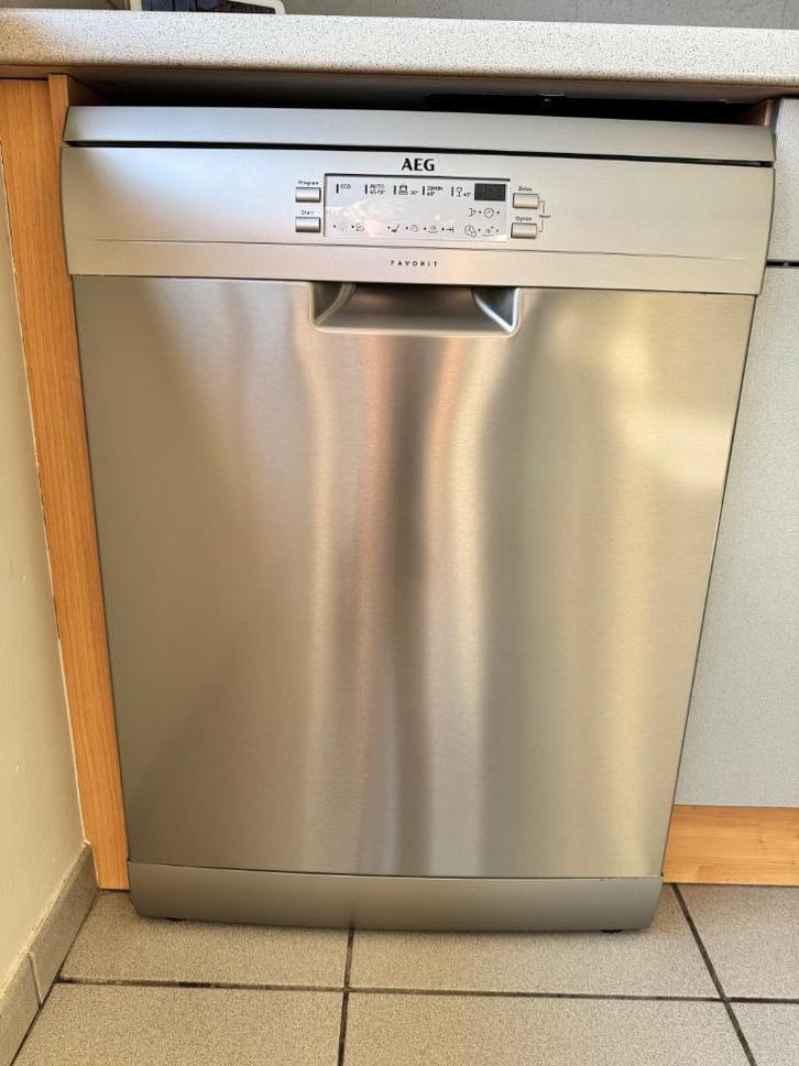 AEG vaatwasser A+++ Nieuwstaat, Elektronische apparatuur, Vaatwasmachines, Zo goed als nieuw, Vrijstaand, Ophalen