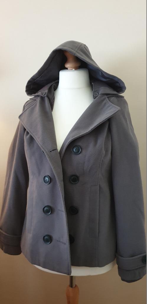 Cache Cache jas - Maat 3, Kleding | Dames, Jassen | Winter, Zo goed als nieuw, Maat 42/44 (L), Grijs, Ophalen of Verzenden
