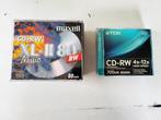 Maxell Cd-Rw Audio, TDK CD-RW 80 Maxell Cd-Rw Audio Xl-ii Zi, Computers en Software, Beschrijfbare discs, Nieuw, Cd, Ophalen of Verzenden