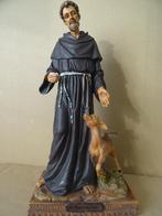 Beeld Franciscus Heilige Franciscus van Assisi 41cm resin, Verzamelen, Ophalen of Verzenden, Gebruikt, Beeld(je), Christendom | Katholiek