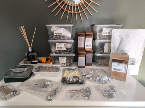 Kaarsen materiaal - lonten, Huis en Inrichting, Woonaccessoires | Kandelaars en Kaarsen, Zo goed als nieuw, Kaars, Ophalen of Verzenden
