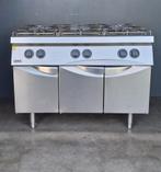 6 PITS XXL HORECA Zanussi Gasfornuis Gasvuur kooklijn Rvs, Ophalen, Gebruikt, Fornuis, Frituur en Grillen