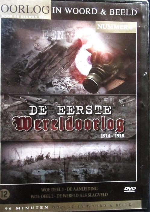 DVD OORLOG- DE EERSTE WERELDOORLOG 1914-1918, Cd's en Dvd's, Dvd's | Actie, Zo goed als nieuw, Oorlog, Alle leeftijden, Ophalen of Verzenden