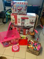 Cuisine Smoby XXL + 2 caddies + bac princesses + bonus, Ophalen, Gebruikt, Kunststof, Speelkeuken